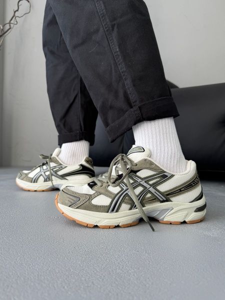 Asics Gel-1130 White/Khaki asc-0217-1238259 фото