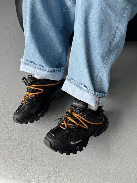 Balenciaga Track Trail Laces Black/Orange bal-0052-1505507 фото