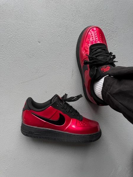 Nike Air Force 1 Low Foamposite Red nik-0712-1408641 фото