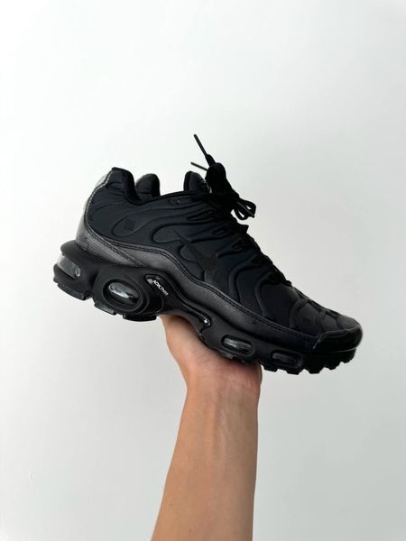 Nike Air Max TN Plus Black Leather nik-0480 nik-0480-819428 фото