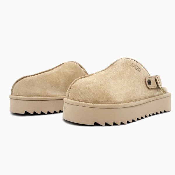 Ugg Lanah Clog Platform Beige ugg-0122-1311178 фото