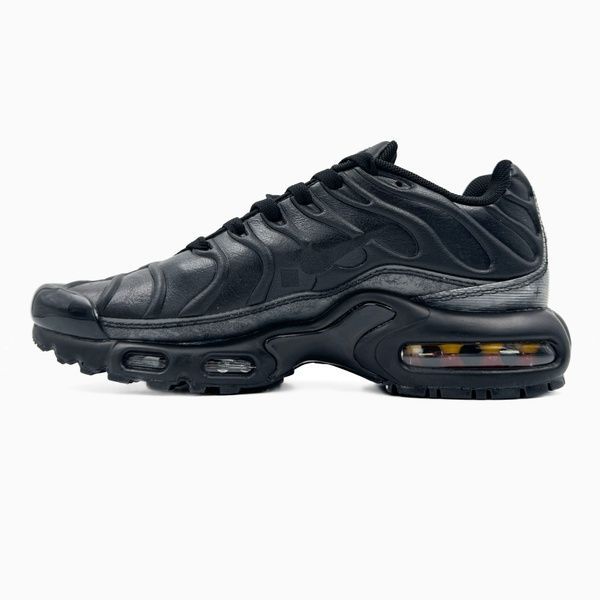 Nike Air Max TN Plus Black Leather nik-0480 nik-0480-819428 фото