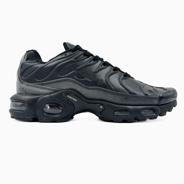 Nike Air Max TN Plus Black Leather nik-0480 nik-0480-819428 фото