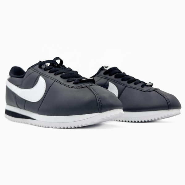 Nike Cortez Basic Black/White nik-0507-901513 фото