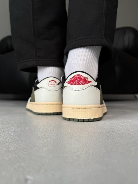 Nike Air Jordan 1 Low x Travis Scott Olive nik-0535-975180 фото