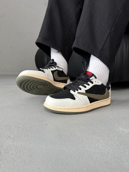 Nike Air Jordan 1 Low x Travis Scott Olive nik-0535-975180 фото