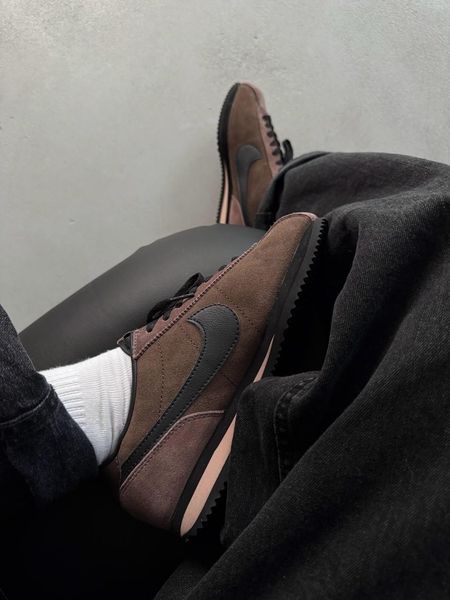 Nike Cortez Brown/Black nik-0540-975381 фото