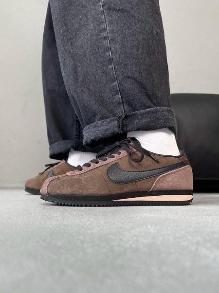 Nike Cortez Brown/Black nik-0540-975381 фото