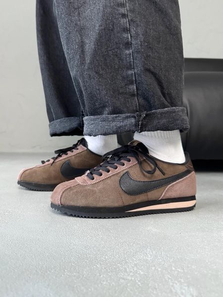 Nike Cortez Brown/Black nik-0540-975381 фото