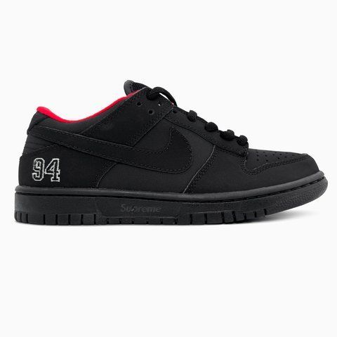 Nike SB Dunk x Supreme 94 Black nik-0689-1322785 фото
