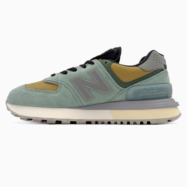 New Balance 574 Legacy Stone Island Olive/Yellow nbl-0309-893535 фото