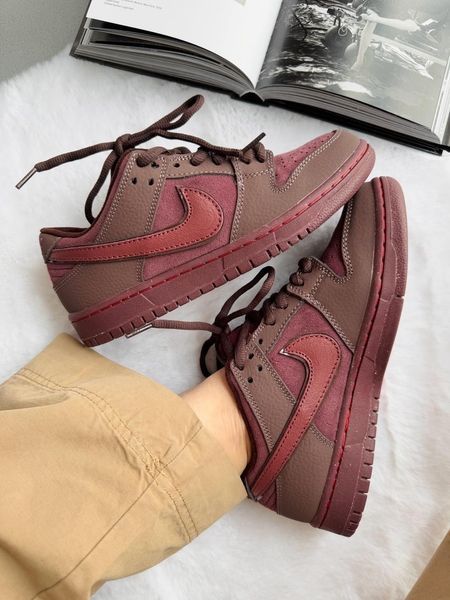 Nike SB Dunk Low City of Love Burgundy Crush nik-0606-1053475 фото