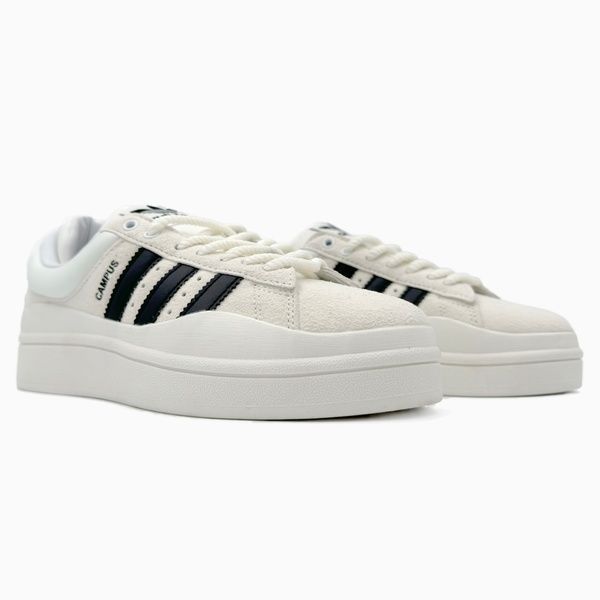 Adidas Campus x Bad Bunny White/Black adi-0342-448678 фото