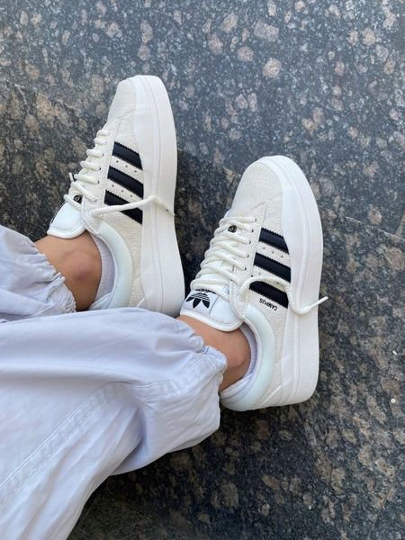 Adidas Campus x Bad Bunny White/Black adi-0342-448678 фото