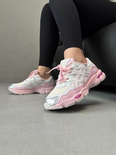 Asics Gel-NYC Silver/Pink asc-0144-1000437 фото