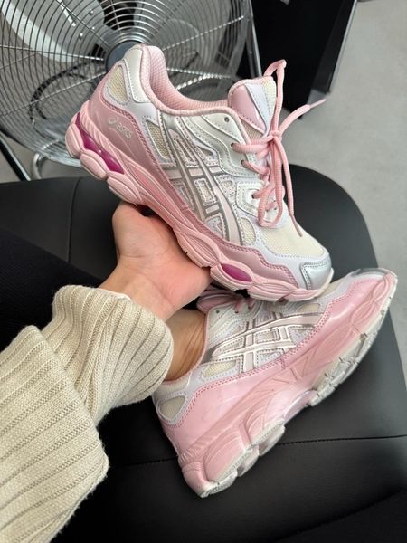 Asics Gel-NYC Silver/Pink asc-0144-1000437 фото