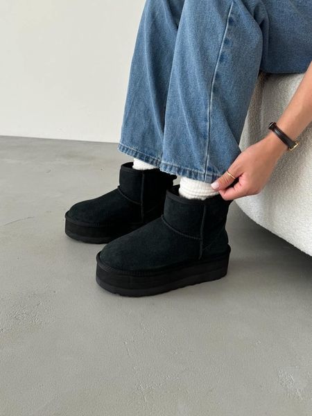 Ugg Classic Mini Platform XL Black ugg-0077-845093 фото