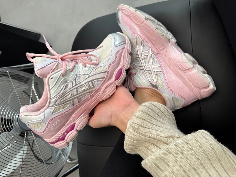 Asics Gel-NYC Silver/Pink asc-0144-1000437 фото