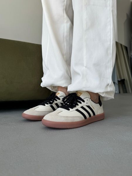 Adidas Samba Black/Beige adi-0437-767268 фото