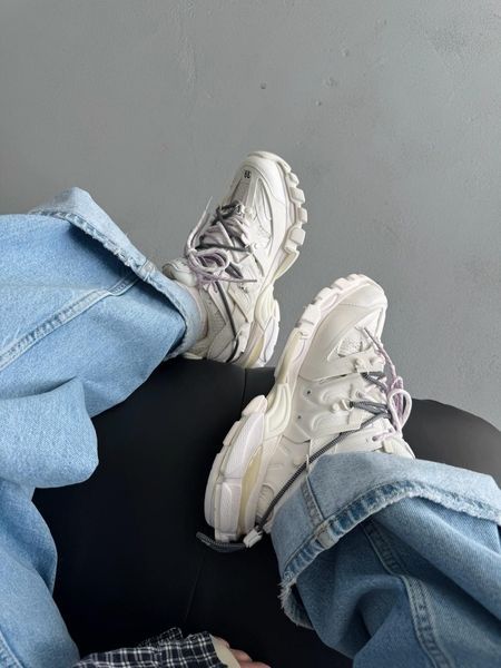 Balenciaga Track Trail Laces White/Lilac bal-0050-1505485 фото