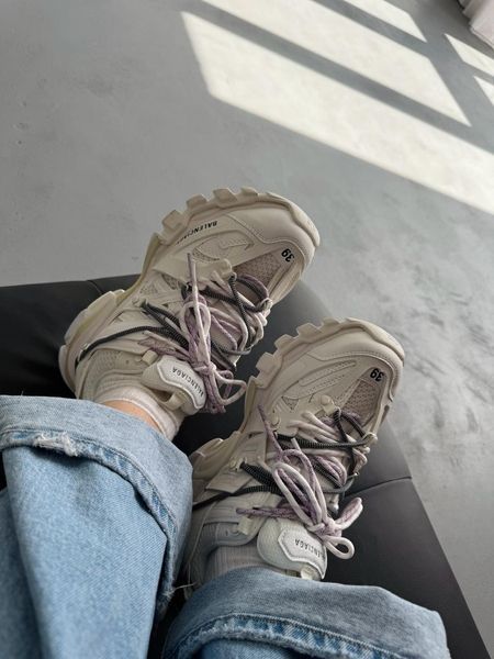 Balenciaga Track Trail Laces White/Lilac bal-0050-1505485 фото