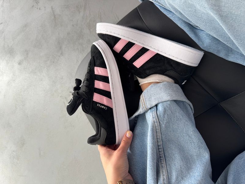 Adidas Campus 00s Black/Pink adi-0580-1617687 фото