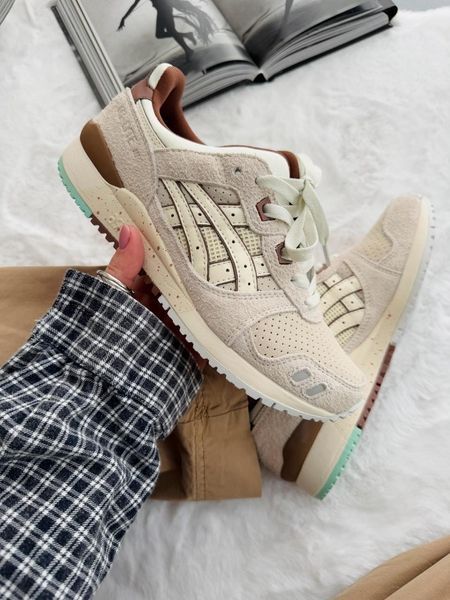 Asics Gel-Lyte III Beige/Brown asc-0163-1053464 фото