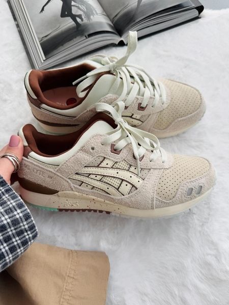 Asics Gel-Lyte III Beige/Brown asc-0163-1053464 фото