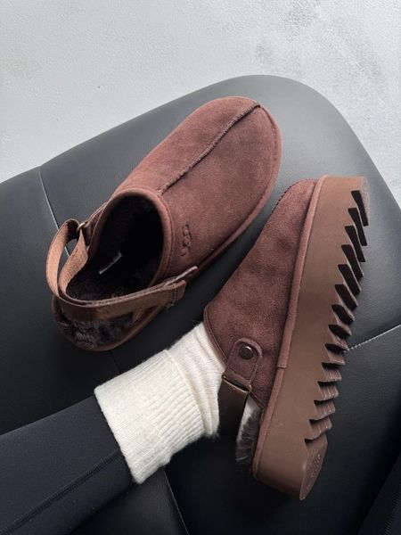 Ugg Lanah Clog Platform Brown ugg-0119-1311145 фото