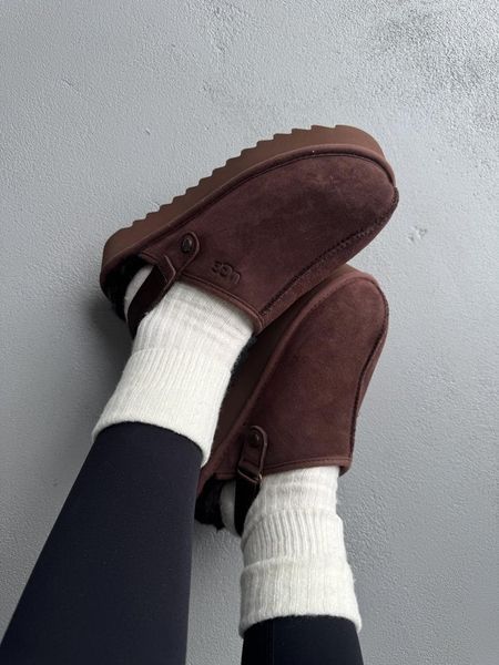 Ugg Lanah Clog Platform Brown ugg-0119-1311145 фото