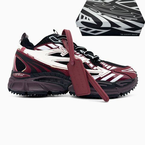Off-White Be Right Back White/Burgundy off-0006-1509059 фото