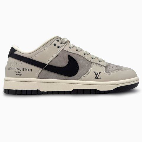 Nike SB Dunk Low x Louis Vuitton Grey/Black nik-0613-1070648 фото