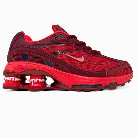 Nike Supreme Shox Ride 2 Red nik-0589-1027424 фото