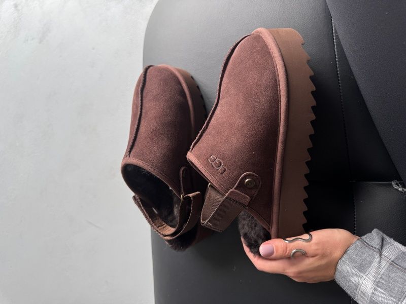 Ugg Lanah Clog Platform Brown ugg-0119-1311145 фото
