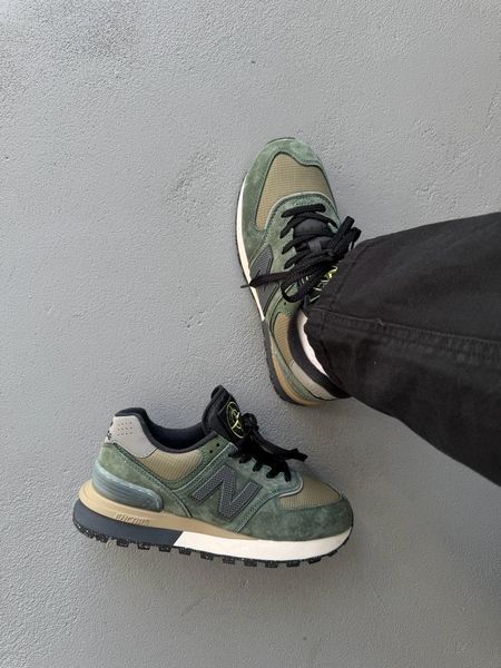 New Balance 574 Legacy x Stone Island Dark Green nbl-0462-1428952 фото