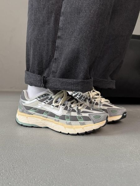 Nike P-6000 Premium Casual Shoes Grey nik-0539-975370 фото