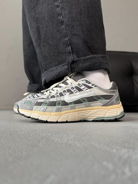 Nike P-6000 Premium Casual Shoes Grey nik-0539-975370 фото