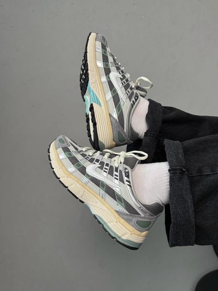 Nike P-6000 Premium Casual Shoes Grey nik-0539-975370 фото