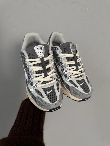 Nike P-6000 Premium Casual Shoes Grey nik-0539-975370 фото