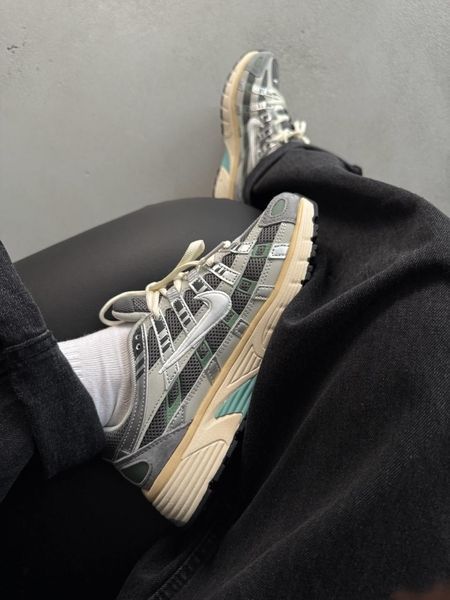 Nike P-6000 Premium Casual Shoes Grey nik-0539-975370 фото