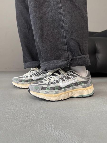 Nike P-6000 Premium Casual Shoes Grey nik-0539-975370 фото