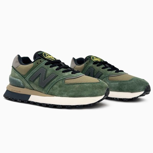 New Balance 574 Legacy x Stone Island Dark Green nbl-0462-1428952 фото