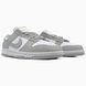 Nike Dunk Low Light Grey/White nik-0395-477994 фото 2