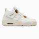 Nike Air Jordan 4 Retro Metallic Gold nik-0800-1524177 фото 1