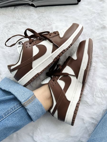Nike SB Dunk Low Brown/White nik-0640-1105904 фото