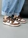 Nike SB Dunk Low Brown/White nik-0640-1105904 фото 8