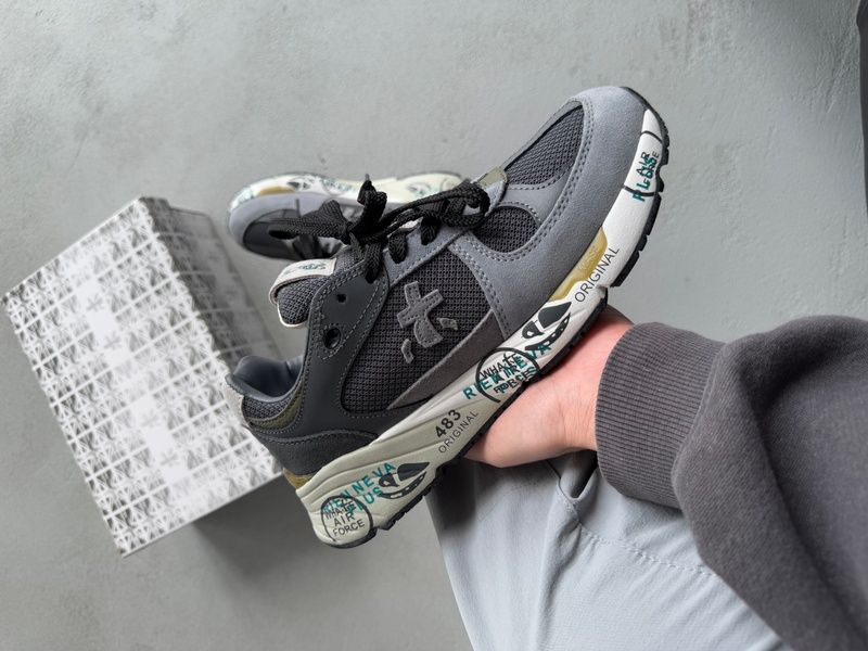 Premiata Uomo Mase Gray/Green prm-0005-1050085 фото