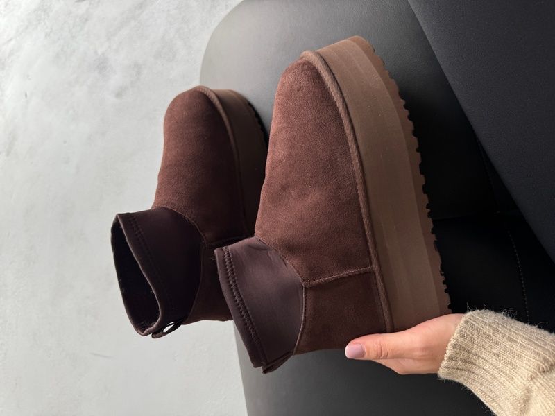 Ugg Classic Dipper Low Brown ugg-0130-1322673 фото