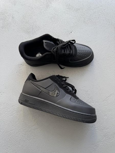 Nike Air Force 1 Low Foamposite Black nik-0727-1428941 фото