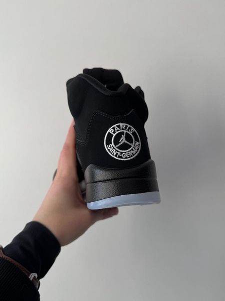 Nike Air Jordan 5 Retro Black/Blue nik-0759-1456773 фото